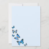 Invitation Il Me Donne Des Papillons Nuptiale Douche Invitati (Dos)