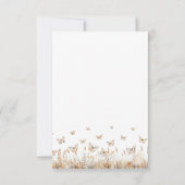 Invitation Il me donne des papillons Salle de douche de maria (Dos)