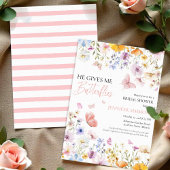 Invitation Il Me Donne La Fête des mariées Fleur sauvage Des 