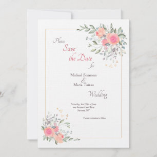 Invitation Il n'est jamais trop tard pour enregistrer la date