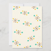 Invitation Il n'est pas vieux, il est moderne du milieu du si (Dos)