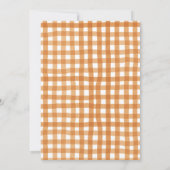 Invitation Il ou elle Bow Citrouille tarte à la révélation de (Dos)