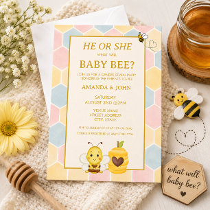 Invitation IL OU ELLE, Quelle révélation de sexe pour bébé ab