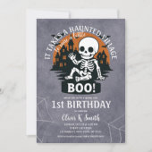 Invitation Il prend Haunted Village Halloween 1er Anniversair (Devant)