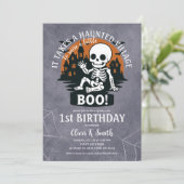 Invitation Il prend Haunted Village Halloween 1er Anniversair (Debout devant)