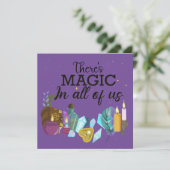 Invitation Il y a de la magie en chacun de nous (Debout devant)