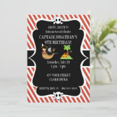 Invitation Île Pirate (Debout devant)