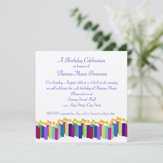 Invitation Îles Caïmans (Debout devant)