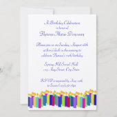 Invitation Îles Caïmans (Devant)