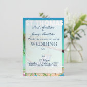 Invitation Îles Vierges américaines St Thomas. (Debout devant)