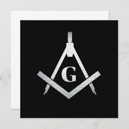 Invitation Illuminati Symbol Masonic Conspiracy Pyramid Gift (Devant / Derrière)