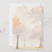 Invitation Illuminons l'Arbre de Thanksgiving pour le Dîner T (Dos)