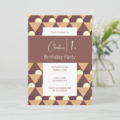 Invitation illusima Choco Banana Icecream Cones 1er anniversa (Debout devant)