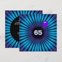 Illusion optique néon 65e anniversaire