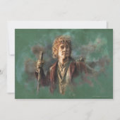 Invitation Illustration BILBO BAGGINS™ (Devant)