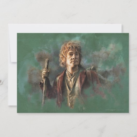 Invitation Illustration BILBO BAGGINS™ (Devant)
