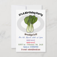 Illustration de Bok choy