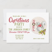 Invitation Illustration de Christmas (Devant)