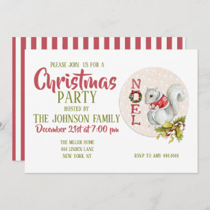 Invitation Illustration de Christmas