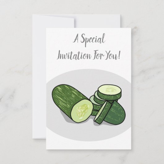 Invitation Illustration de combre (Dos)