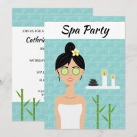 Illustration de femme de spa Fête prénuptiale de j