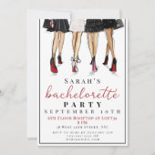 Invitation Illustration de la mode de la licence de New York (Devant)