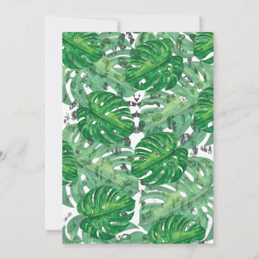 Invitation Illustration de Lion Fille Safari premier annivers (Dos)