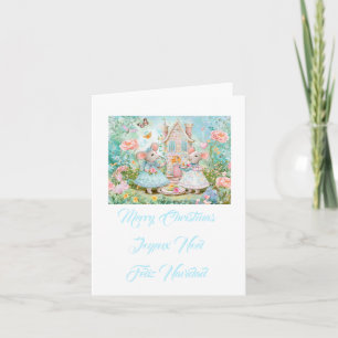 Invitation Illustration de souris joyeux Noël