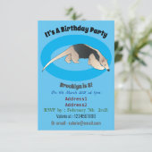 Invitation Illustration de Tamandua (Debout devant)