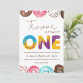 Invitation Illustration en noix de Doucou un anniversaire (Debout devant)