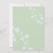 Invitation Illustration Flora & Butterfly Spring Wedding (Dos)