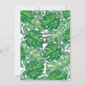 Invitation Illustration Lion Safari Baptême (Dos)