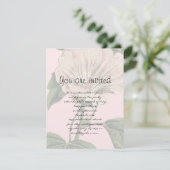 Invitation Illustration vintage (Debout devant)