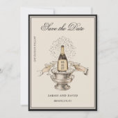 Invitation Illustration Vintage Classique (Devant)