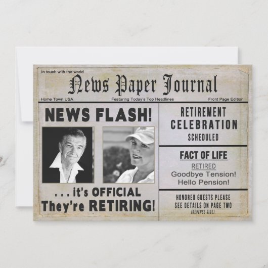 Invitation ILS RETIRENT L'Invitation (2) PHOTOS / JOURNAL (Devant)