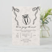 Invitation Ils se marient (Debout devant)