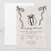 Invitation Ils se marient (Devant / Derrière)