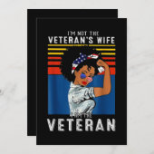 Invitation I'm Not The Vétéran's Wife I (Devant / Derrière)