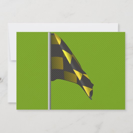 Invitation Image de l'invitation du golfer Retirement Party (Dos)