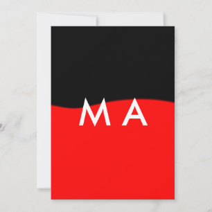 Invitation Image de texte de nom à ajouter coloré