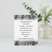 Invitation Image Des Chemins De Fer. (Debout devant)