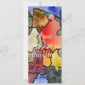 Invitation Image libre du cool abstrait et des cellules de co (Dos)