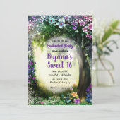 Invitation Imaginaire Bois Enchantée Forêt douce 16 (Debout devant)