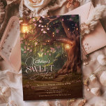 Invitation Imaginaire Bois Enchantée Forêt Glow Sweet 16<br><div class="desc">Ce design captivant les invitation à entrer dans une forêt magique où fleurissent des fleurs fantaisistes dans des teintes vibrantes et des papillons délicats au milieu du feuillage. Chaque coin de la forêt est vivant avec la couleur et l'émerveillement, créant une atmosphère de pure magie et de plaisir. Parfait pour...</div>