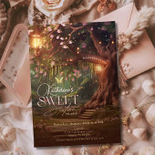 Invitation Imaginaire Bois Enchantée Forêt Glow Sweet 16