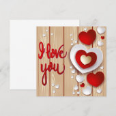 Invitation Imaginaire des coeurs (Devant / Derrière)