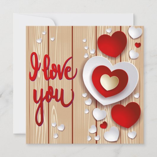 Invitation Imaginaire des coeurs (Devant)