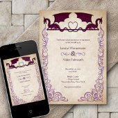 Invitation Imaginaire Dragon Gamer