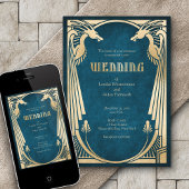 Invitation Imaginaire Dragon Mariage Déco moderne