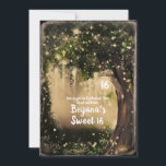 Invitation Imaginaire Enchanted Amour Vintage Forest Sweet 16<br><div class="desc">Personnaliser pour tout événement.</div>
